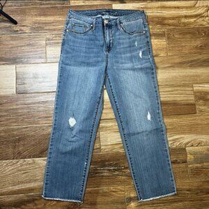 7 For All Mankind Tower Straight Crop Jeans